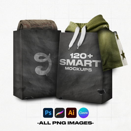 120+ Smart Mockups