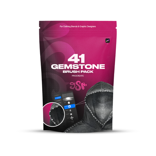 41 Gemstone Brushpack v2.0 (Procreate)