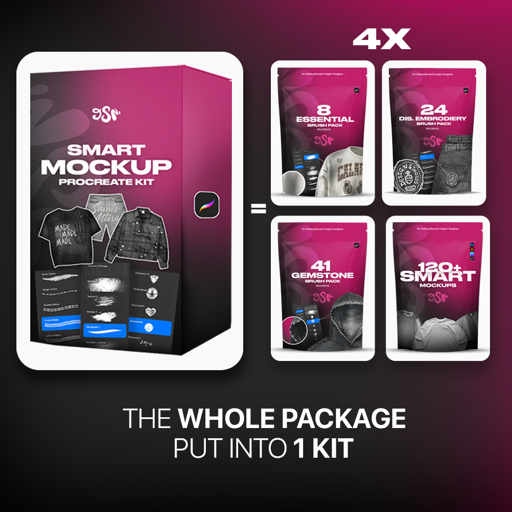 Smart Mockup Procreate Kit