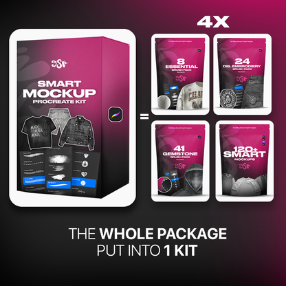 Smart Mockup Procreate Kit
